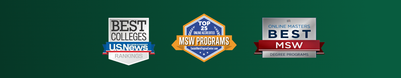 Best Colleges U.S. News & World Report Rankings, Top 25 Online Accredited MSW Programs, Online Masters Best MSW Degree Programs